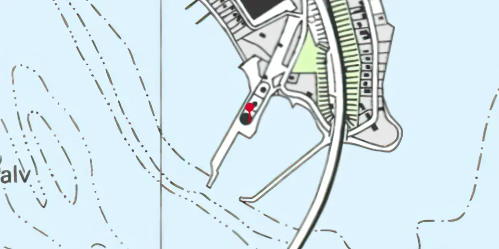 Historisk kort over Masnedø Station Historisk kort over Masnedø Station
