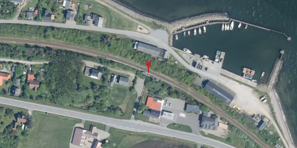 Historisk kort over Oddesund Nord Trinbræt Historisk kort over Oddesund Nord Trinbræt