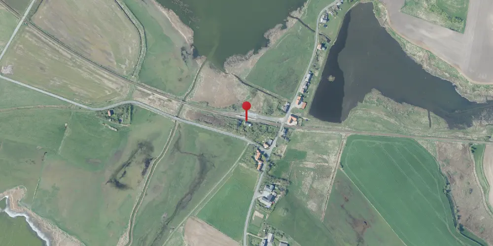 Historisk kort over Strande Station Historisk kort over Strande Station