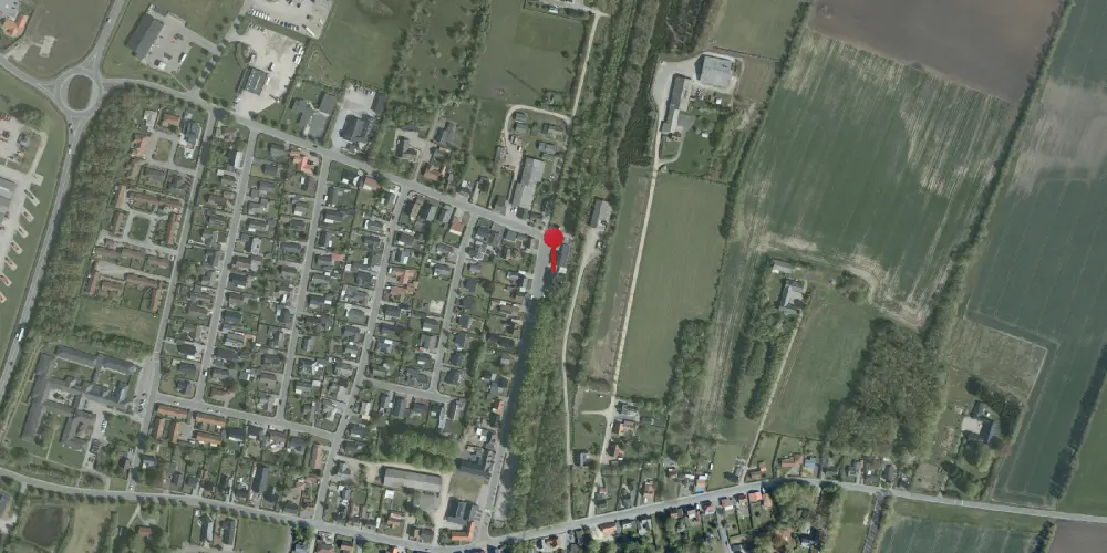 Historisk kort over Tofterup Station