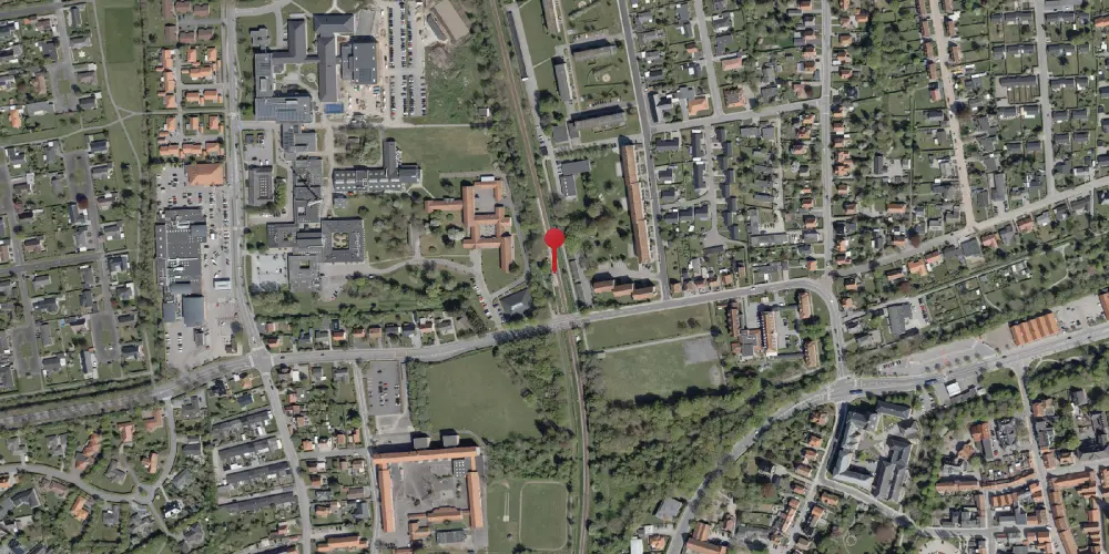 Historisk kort over Tønder Nord Trinbræt Historisk kort over Tønder Nord Trinbræt