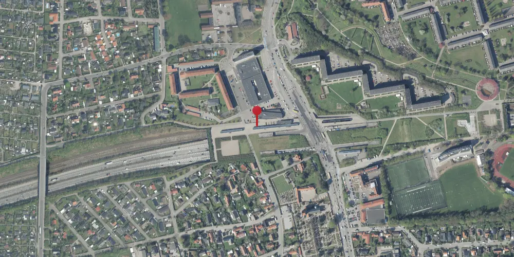 Historisk kort over Tårnby Trinbræt