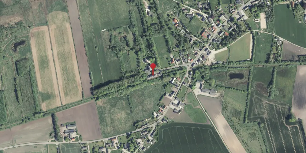 Historisk kort over Uggelhuse Station