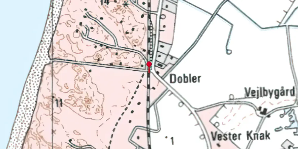 Historisk kort over Vejlby Nord Trinbræt Historisk kort over Vejlby Nord Trinbræt