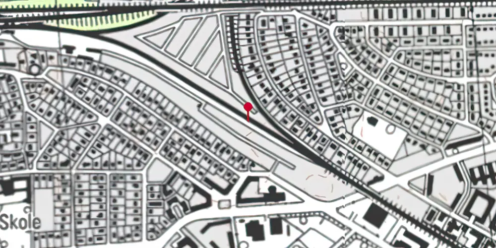 Historisk kort over Vigerslev (Nord Vest) Teknisk Station Historisk kort over Vigerslev (Nord Vest) Teknisk Station