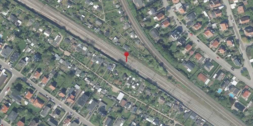 Historisk kort over Vigerslev (Nord Vest) Teknisk Station Historisk kort over Vigerslev (Nord Vest) Teknisk Station