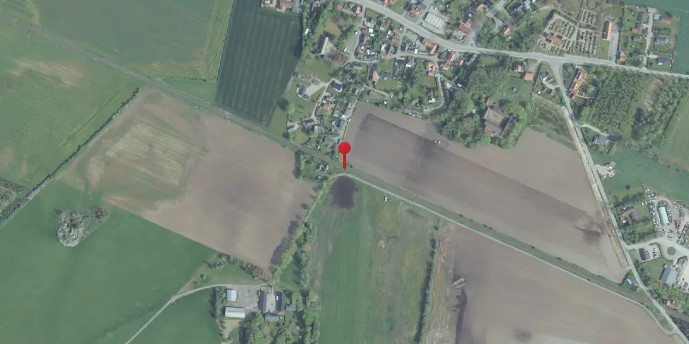 Historisk kort over Viskinge Trinbræt