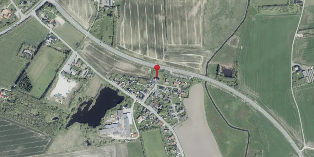 Historisk kort over Ilbro Station Historisk kort over Ilbro Station