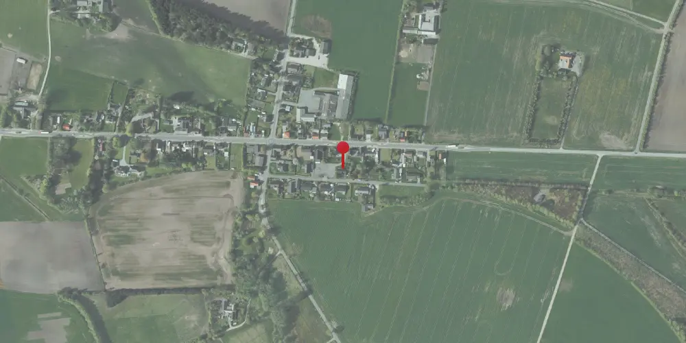 Historisk kort over Ørsø Station