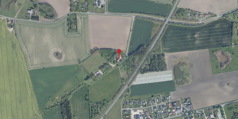 Historisk kort over Femhøj Billetsalgssted Historisk kort over Femhøj Billetsalgssted