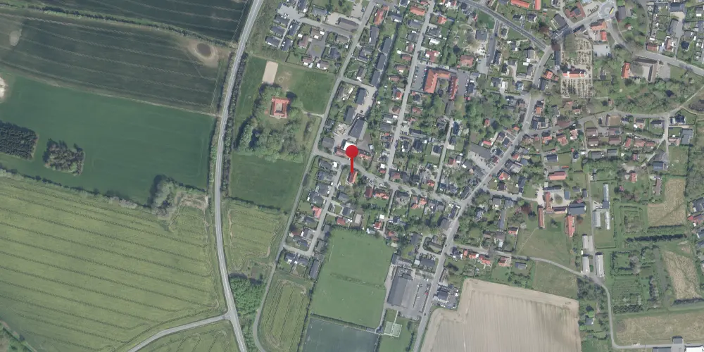 Historisk kort over Skibby Station Historisk kort over Skibby Station