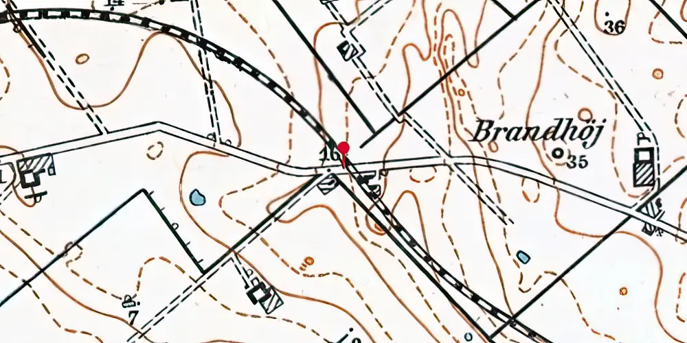 Historisk kort over Enghave (Hørve-Værslev) Trinbræt (uofficielt) Historisk kort over Enghave (Hørve-Værslev) Trinbræt (uofficielt)