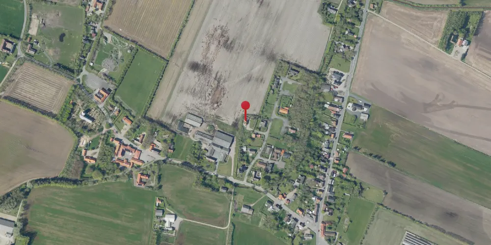 Historisk kort over Sønder Bork Station Historisk kort over Sønder Bork Station