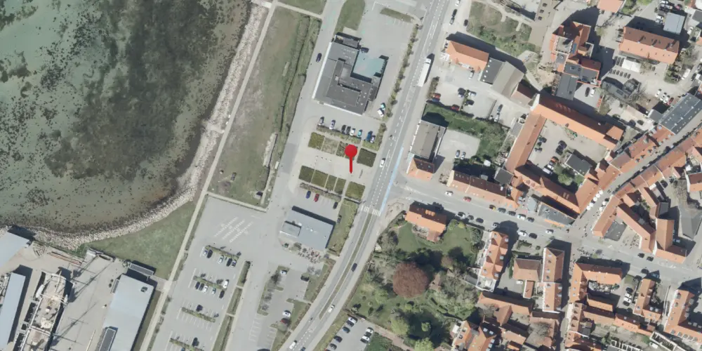 Historisk kort over Ebeltoft Station