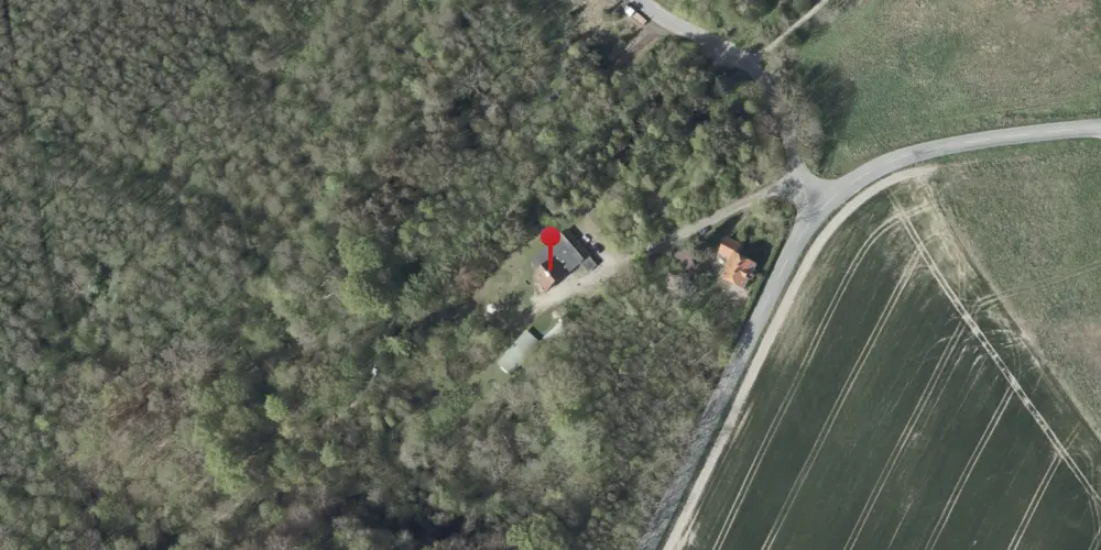 Historisk kort over Skærsø Station