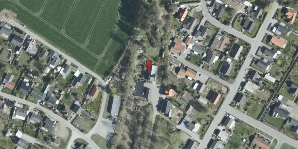Historisk kort over Balle Station Historisk kort over Balle Station