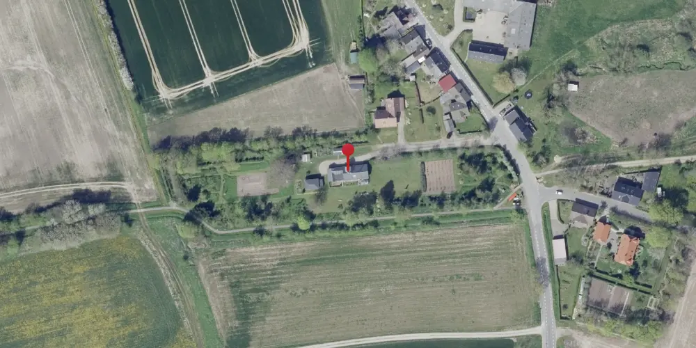 Historisk kort over Tønning Station Historisk kort over Tønning Station