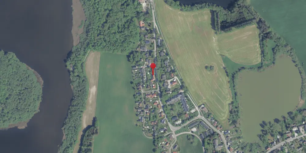 Historisk kort over Jystrup Station
