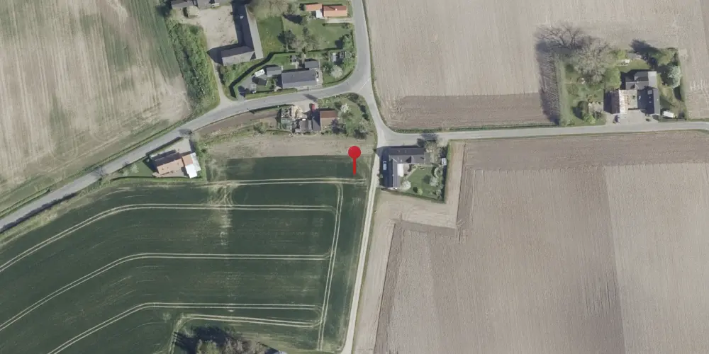 Historisk kort over Vesterby Billetsalgssted med Sidespor Historisk kort over Vesterby Billetsalgssted med Sidespor