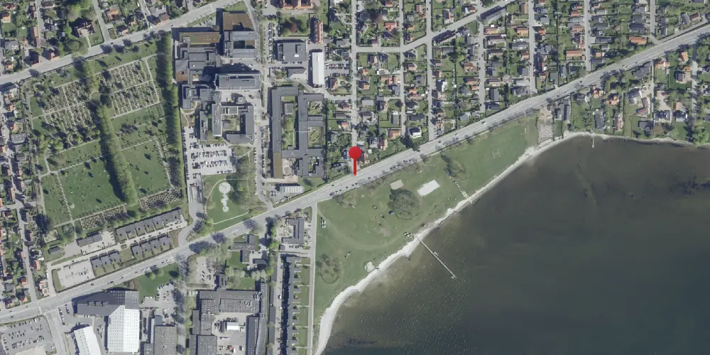 Historisk kort over Linde Allé Trinbræt