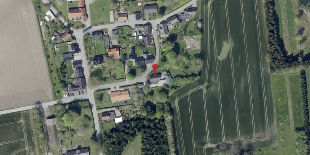 Historisk kort over Vrønding Station Historisk kort over Vrønding Station