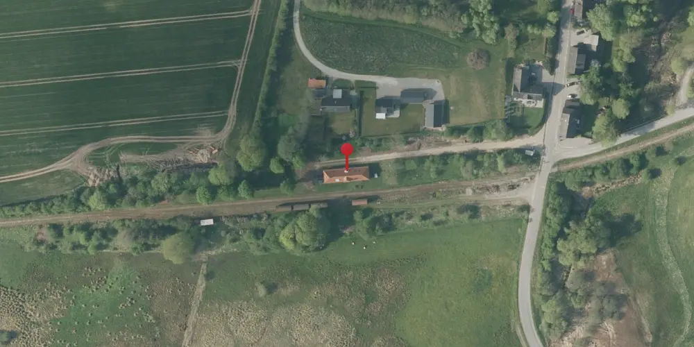 Historisk kort over True Station Historisk kort over True Station