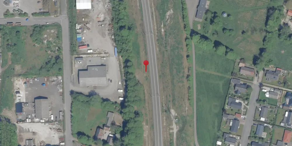 Historisk kort over Herlufmagle Station