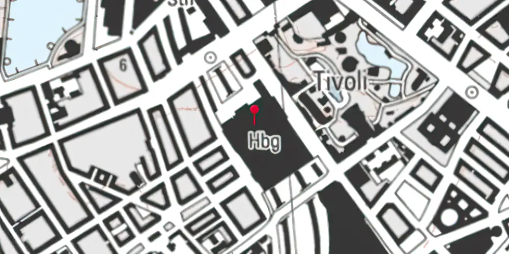 Historisk kort over København Hovedbanegård Historisk kort over København Hovedbanegård