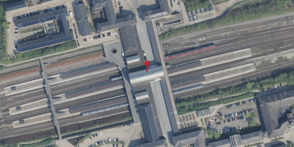 Historisk kort over Høje Taastrup Station Historisk kort over Høje Taastrup Station