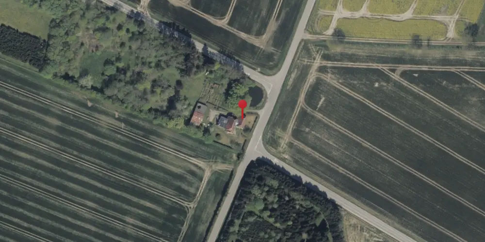 Historisk kort over Favstrup Station Historisk kort over Favstrup Station
