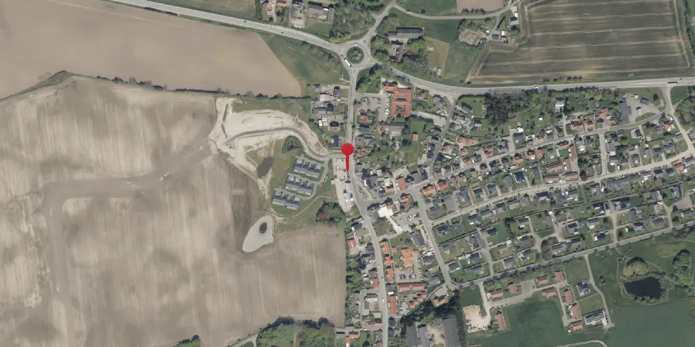 Historisk kort over Felsted Stationskro Historisk kort over Felsted Stationskro