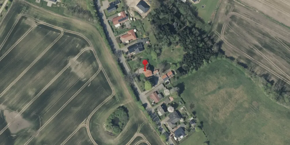 Historisk kort over Fovslet Station Historisk kort over Fovslet Station