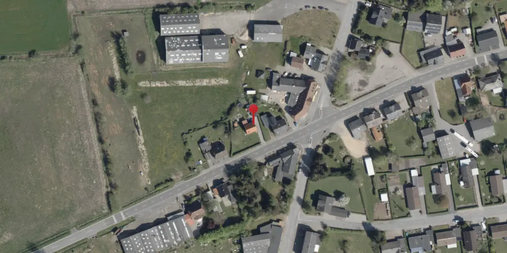 Historisk kort over Frifelt Station Historisk kort over Frifelt Station