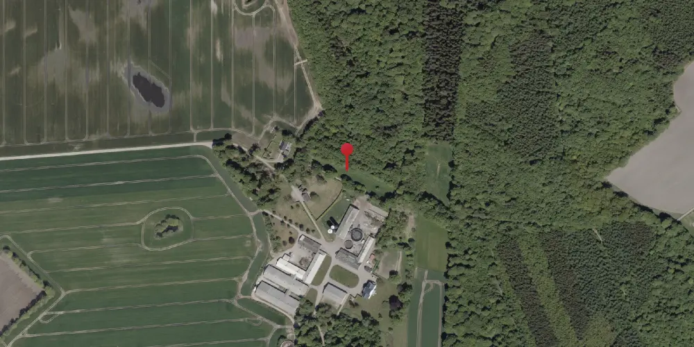 Historisk kort over Haraldsholm Holdeplads med sidespor Historisk kort over Haraldsholm Holdeplads med sidespor