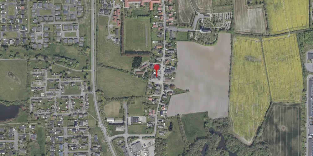 Historisk kort over Havnbjerg Station Historisk kort over Havnbjerg Station