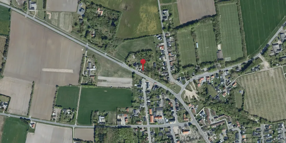 Historisk kort over Hejnsvig Station