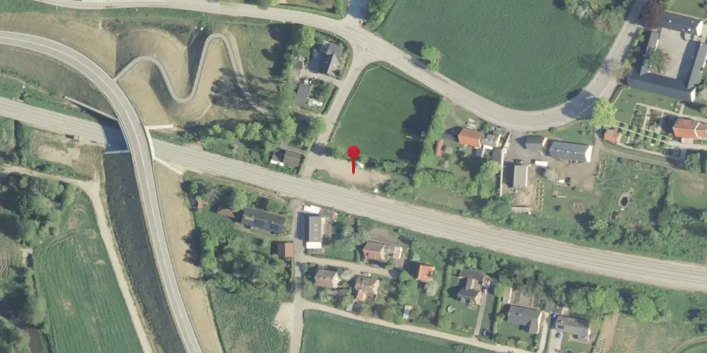 Historisk kort over Lerbjerg Teknisk Station
