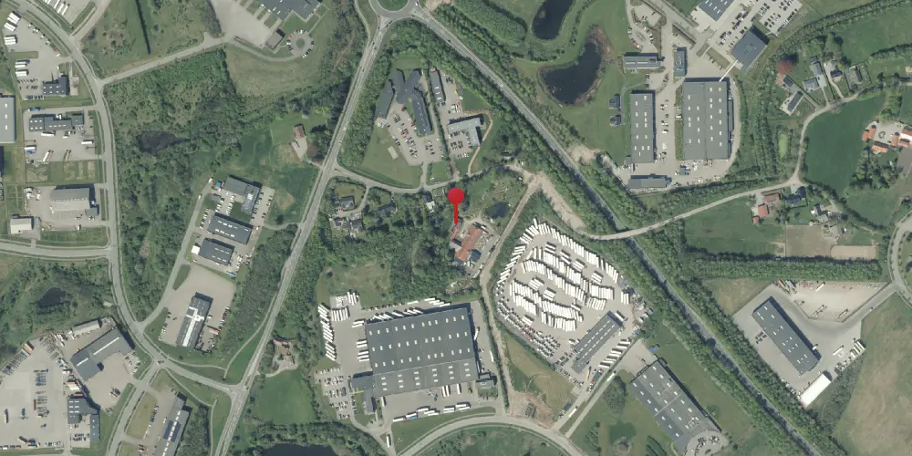 Historisk kort over Lilballe Holdeplads Historisk kort over Lilballe Holdeplads