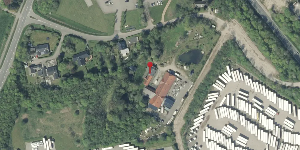 Historisk kort over Lilballe Holdeplads Historisk kort over Lilballe Holdeplads