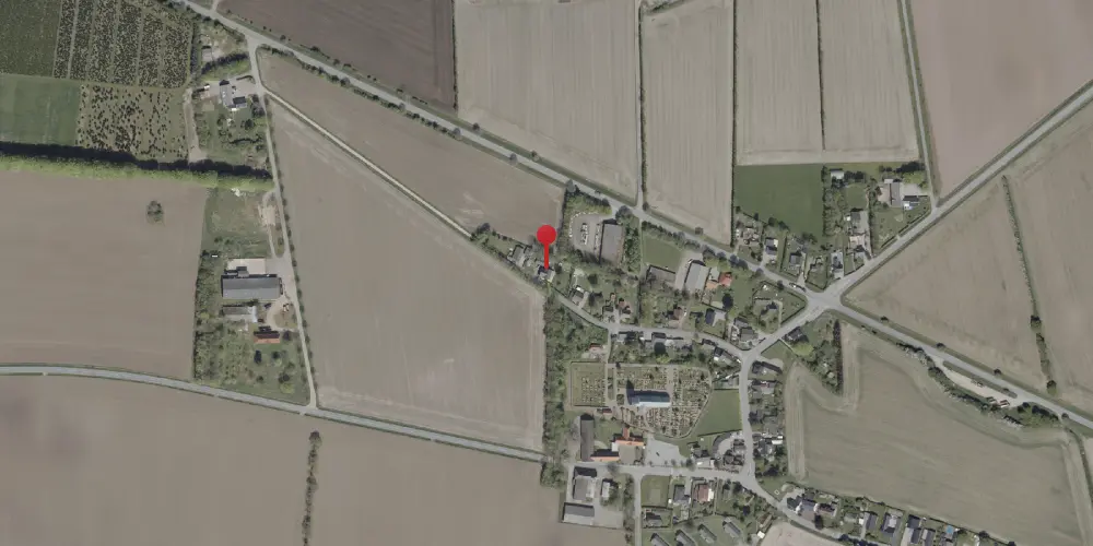 Historisk kort over Lille Nustrup Station
