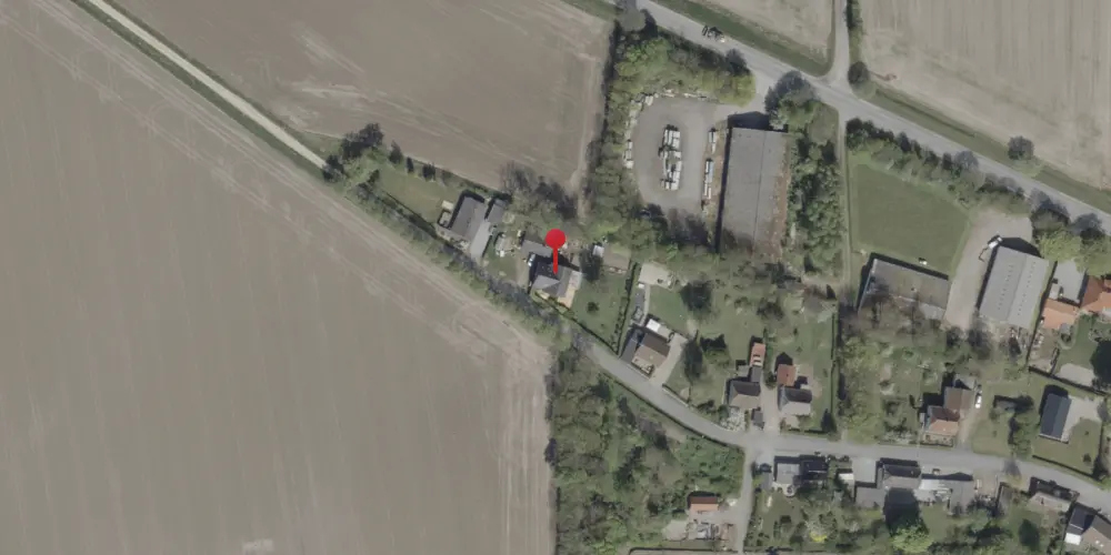 Historisk kort over Lille Nustrup Station