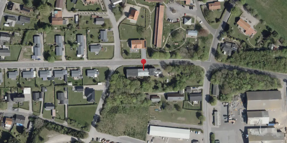 Historisk kort over Løgumkloster Statsbanegård Historisk kort over Løgumkloster Statsbanegård