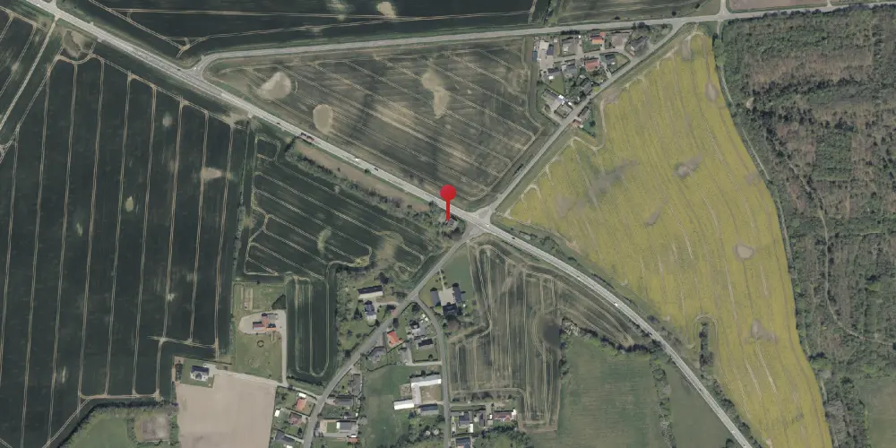 Historisk kort over Moltrup Station Historisk kort over Moltrup Station