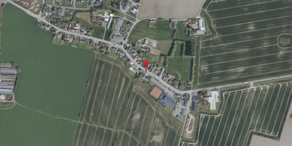 Historisk kort over Neder-Tandslet Station Historisk kort over Neder-Tandslet Station