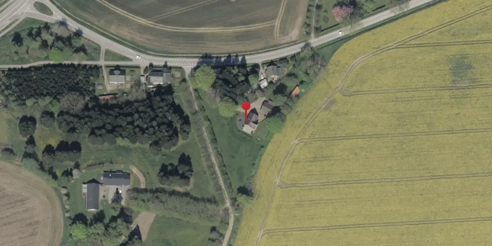 Historisk kort over Neder Åstrup Station Historisk kort over Neder Åstrup Station