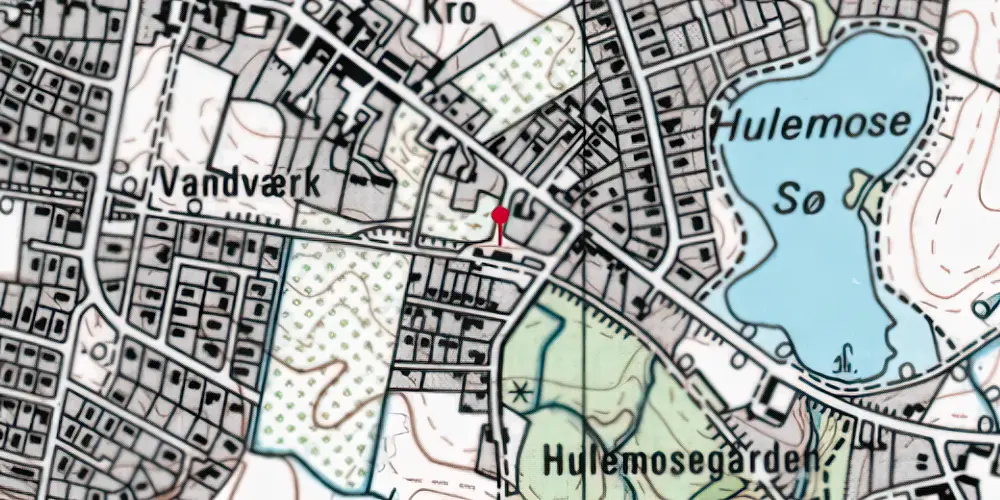 Historisk kort over Nyråd Station