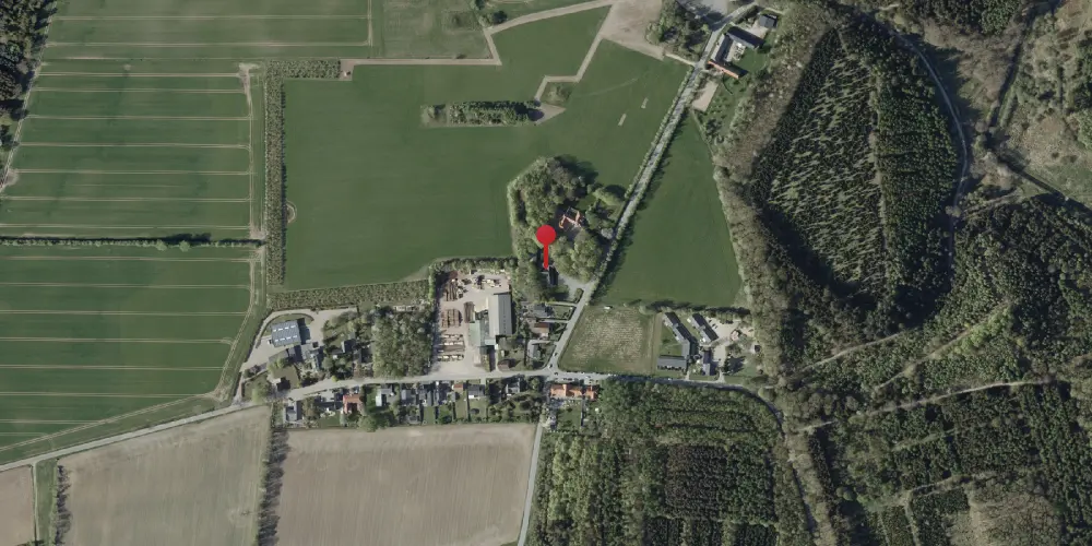 Historisk kort over Randbøl Holdeplads