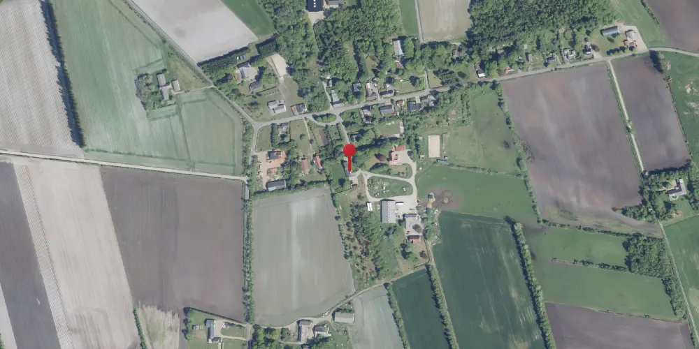 Historisk kort over Sandet Station Historisk kort over Sandet Station