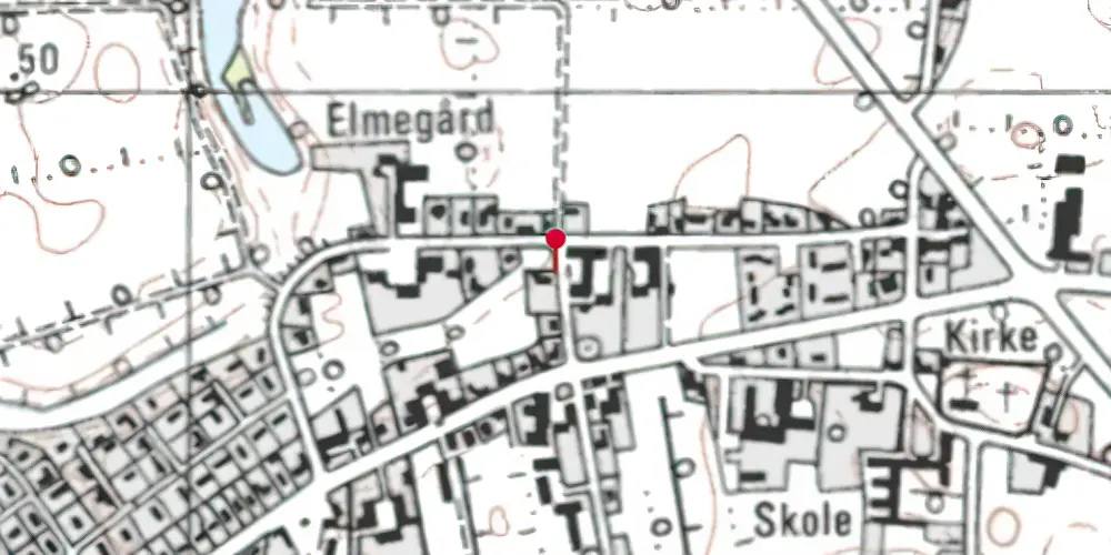 Historisk kort over Sommersted By Station Historisk kort over Sommersted By Station