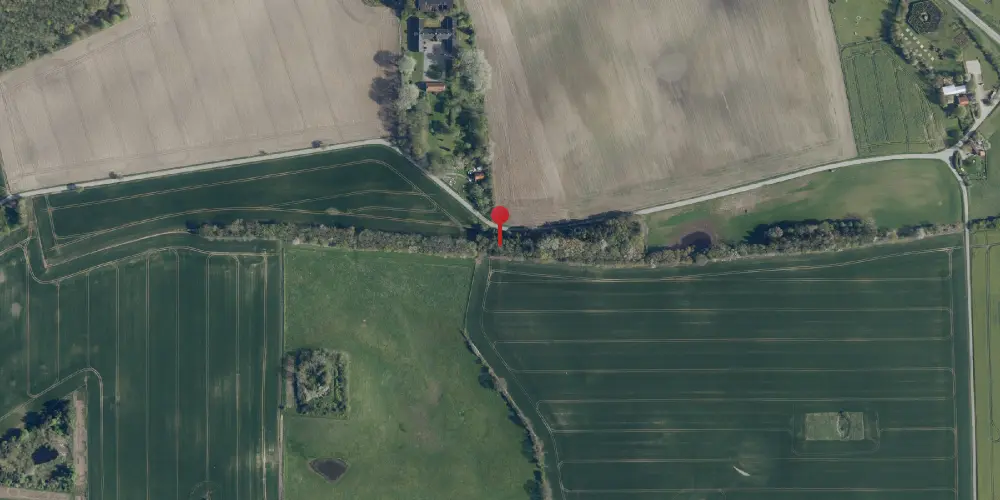 Historisk kort over Staalvænge Gaard Sidespor Historisk kort over Staalvænge Gaard Sidespor
